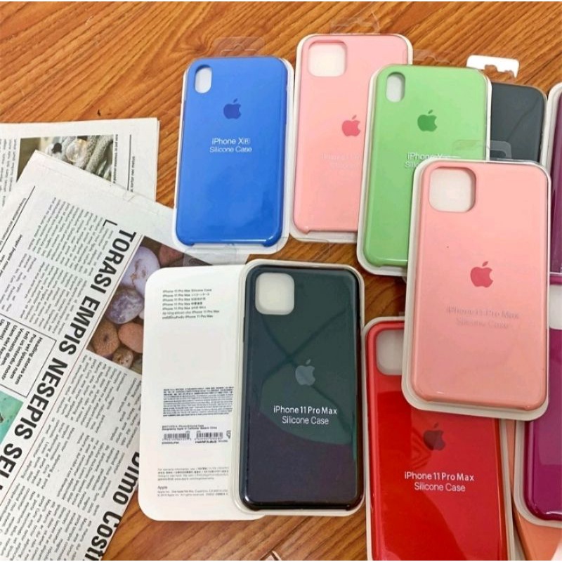 Premium Case iphone Softcase Anti Jamur Warna Candy Untuk  IPhone