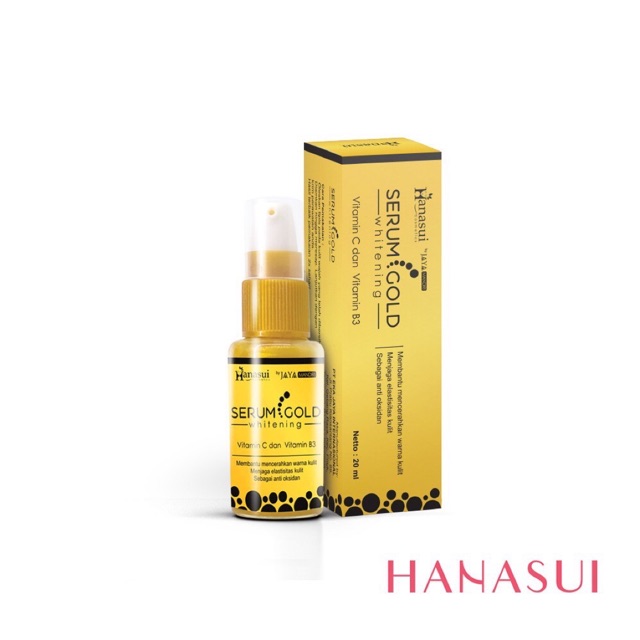 Hanasui serum gold whitening