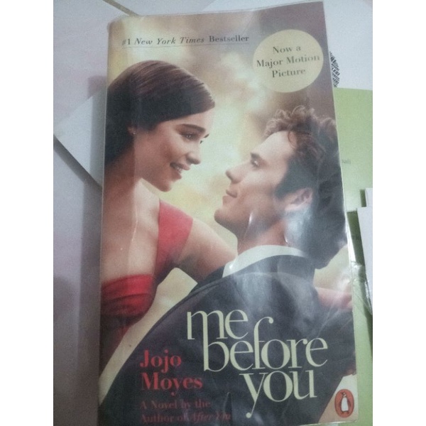 Novel  "Me Before You by Jojo Moyes"