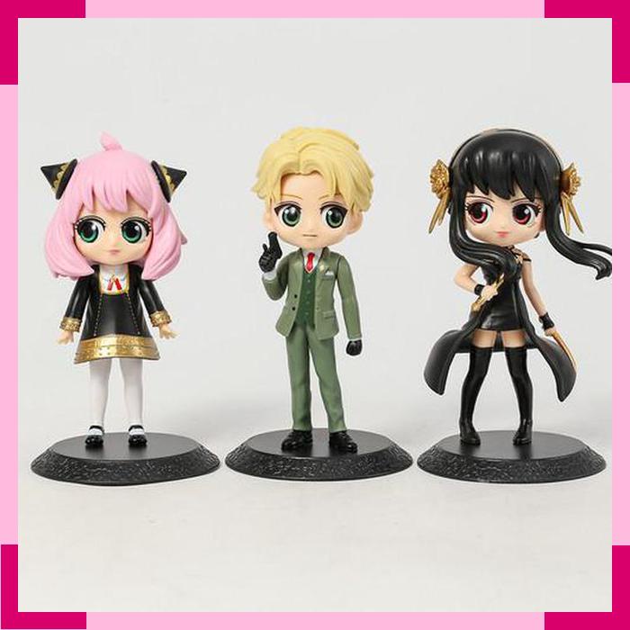 Figure Anya Loid Yor Forger Spy x Family Anime Spy Family set 3 pcs
