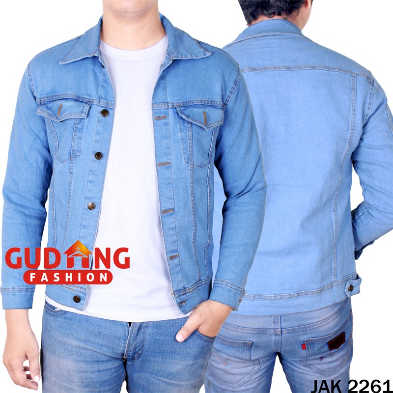 Jaket Jeans Polos - Premium Quality (COMB)