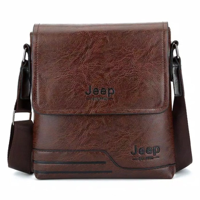 Tas selempang pria murah waistbag cowok Tas selempang pria kulit asli Tas selempang cowok terbaru Ta