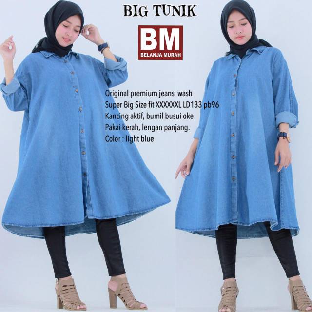 TUNIK BIG SIZE BESAR / TUNIK SIZE JUMBO / TUNIK SIZE XXXL