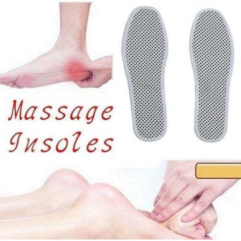 Ready Stock Alat Terapi Pemanas Alas Kaki Insole Kesehatan Alat Terapi Telapak Kaki Kebas Kesemutan Self Heating Tourmaline