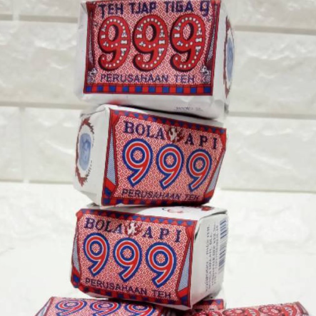 

[TERMURAH] Teh Tubruk Cap Tiga 9 999 3 9 Pekalongan Bola Api Slop isi 10pcs 42g 42 gram Besar