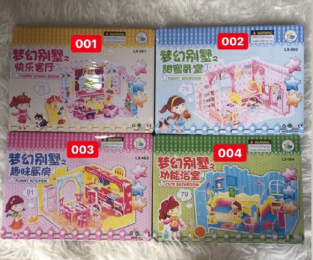 (LOLI-JKT) Puzzle 3DIMENSI UKURAN BESAR BAHAN GABUS 85 MOFIT