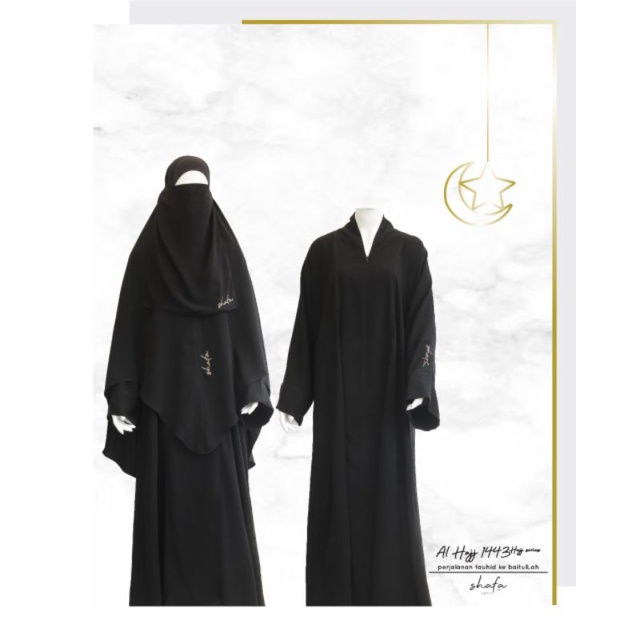 GAMIS AL - HAJJ SET SERIES by Shafa Jilbab