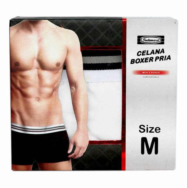 Indomaret Celana Boxer Pria Medium