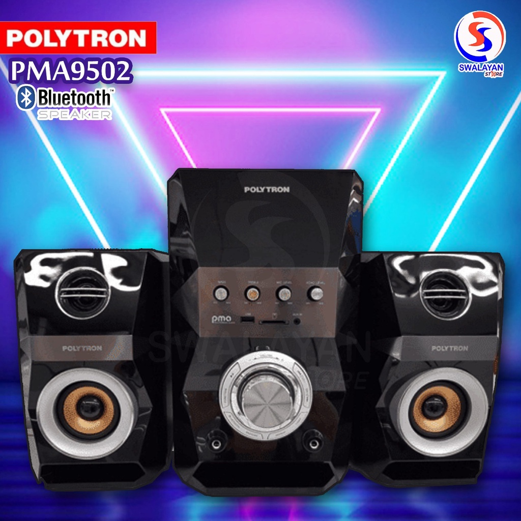 SPEAKER AKTIF POLYTRON 9522 ORIGINAL MURAH