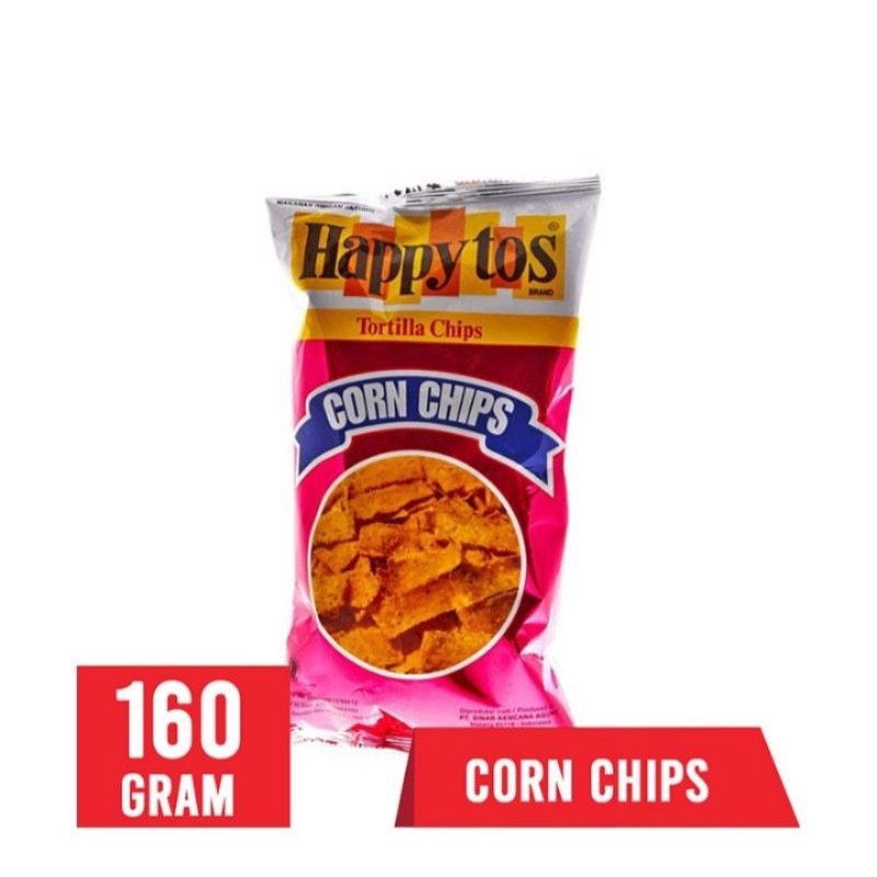 

HAPPY TOS cron chips snack - Merah 160g