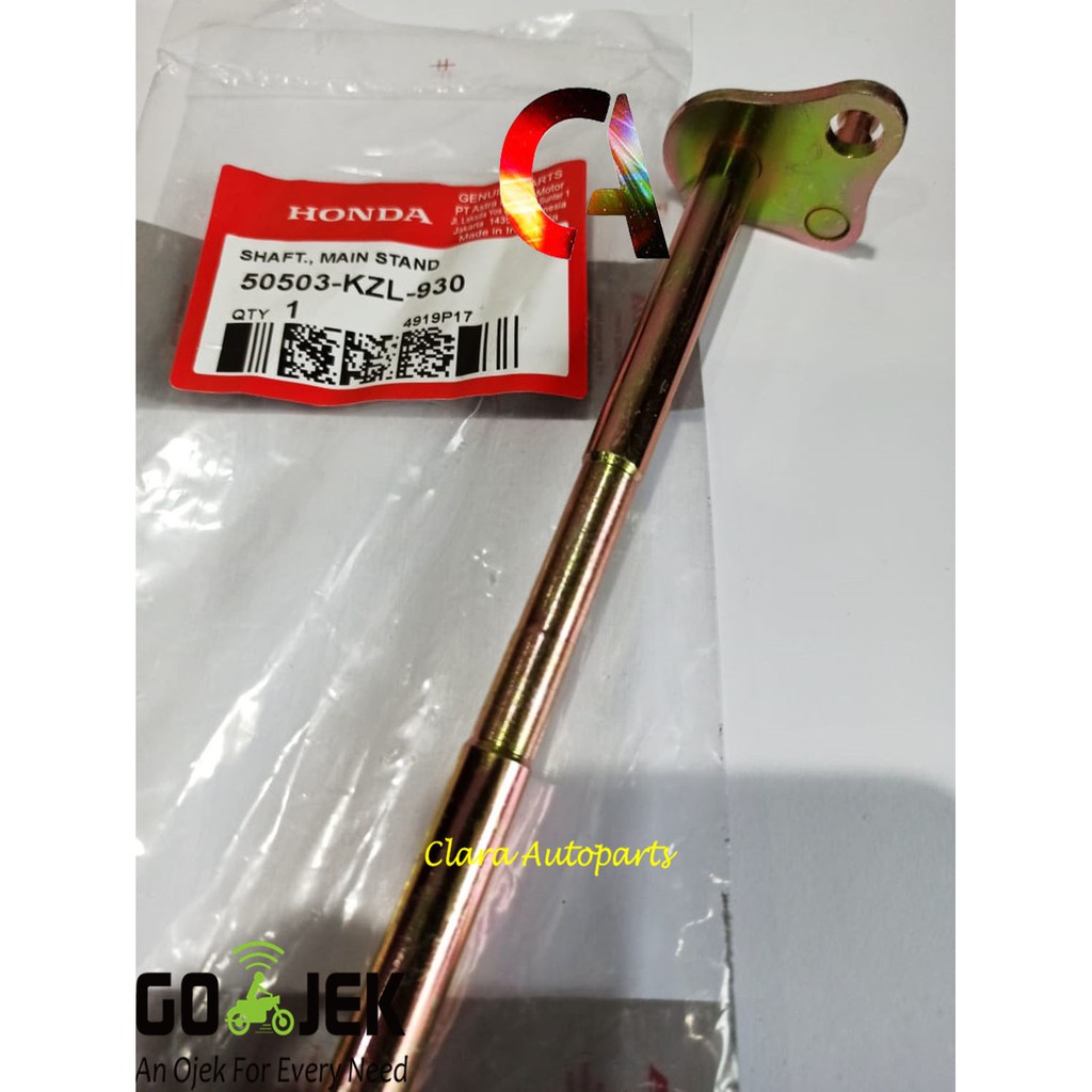 AS STANDAR TENGAH BEAT FI KZL BESI TULANG STANDAR TENGAH HONDA MOTOR BEAT FI KZL K25