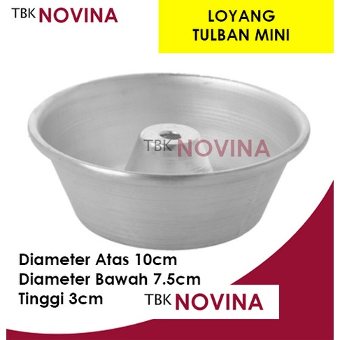 [1 PCS ] LOYANG TULBAN MINI Diameter 8 &amp; 10