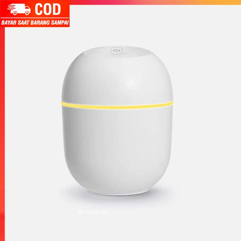 (100% BARANG ORI) Taffware HUMI Air Humidifier Aromatherapy Diffuser LED 220ml - WWA187