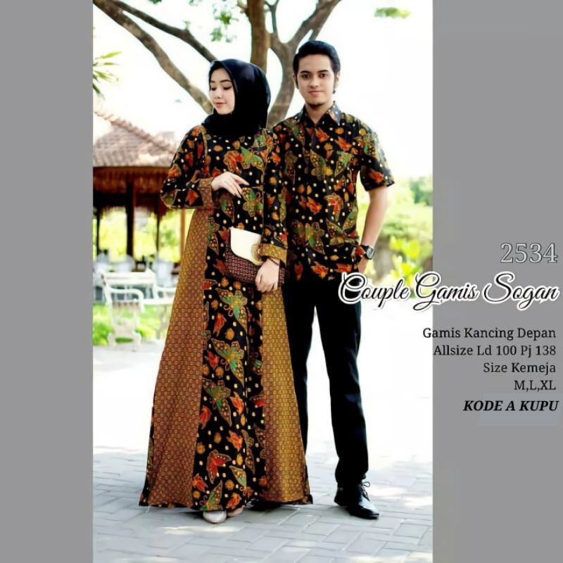 Maura Couple - Sania Ruffle Batik Couple Ori Ndoro Jowi DNT Garansi Termurah Shopee - SHOPASHOP SOLO-6