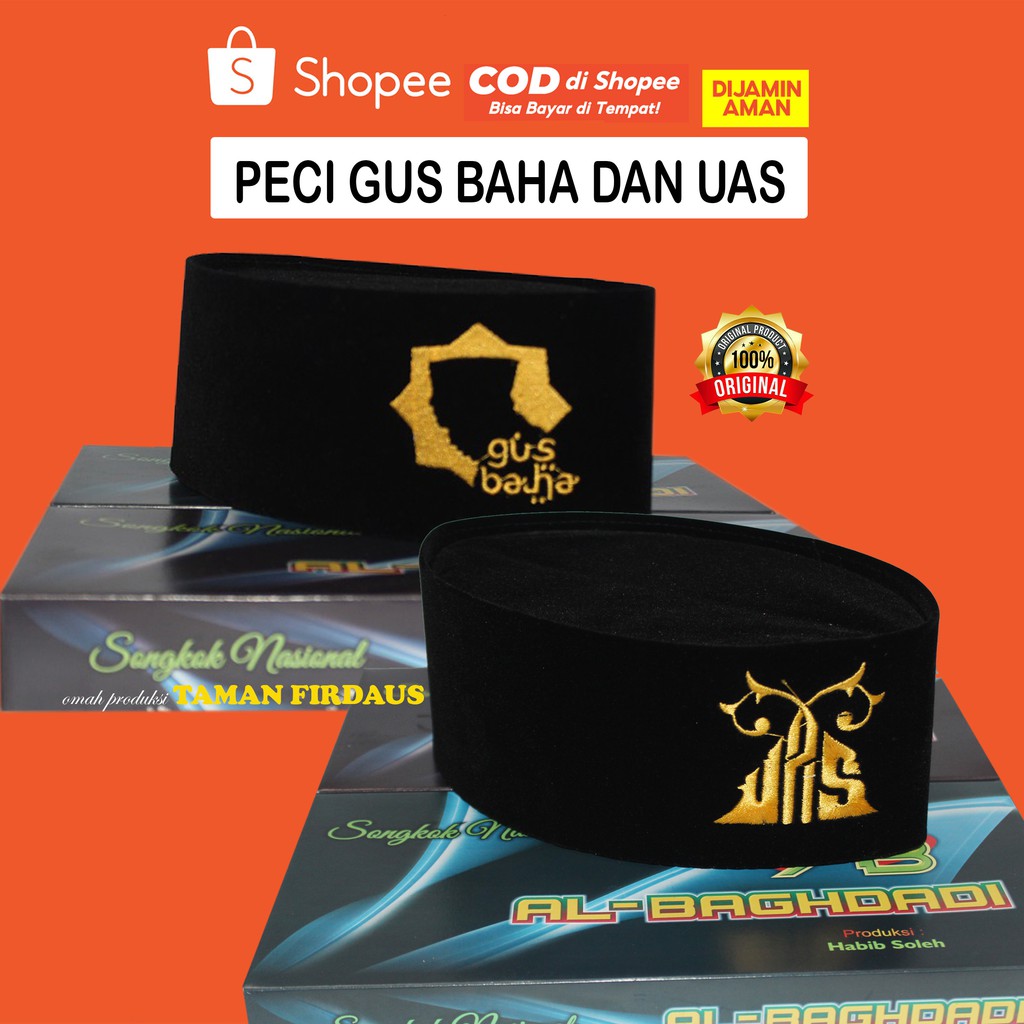 Peci Uas Peci Gus Baha Peci Hitam Logo Uas Peci Hitam Logo Gus Baha Songkok Uas Songkok Gus Baha