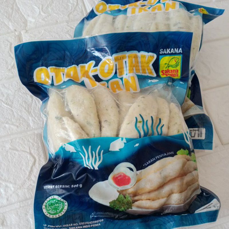 Jual Otak Otak Ikan Sakana 500gr Frozen Food Makan Beku Siap Saji