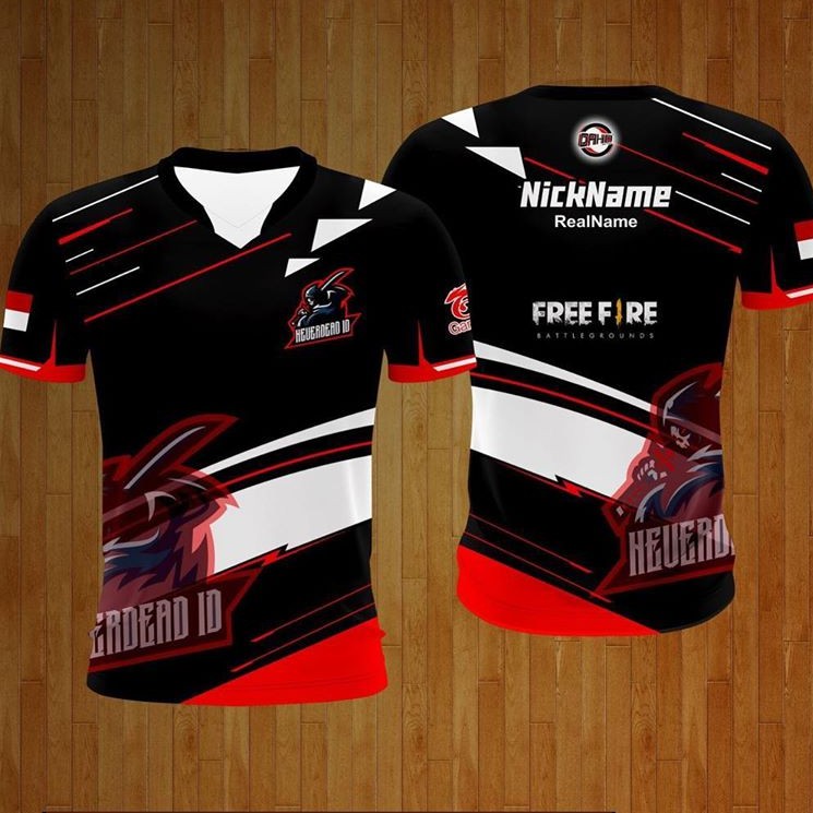 Baju Ff Warna Merah / Desain Baju Free Fire Keren Buat kalian yang