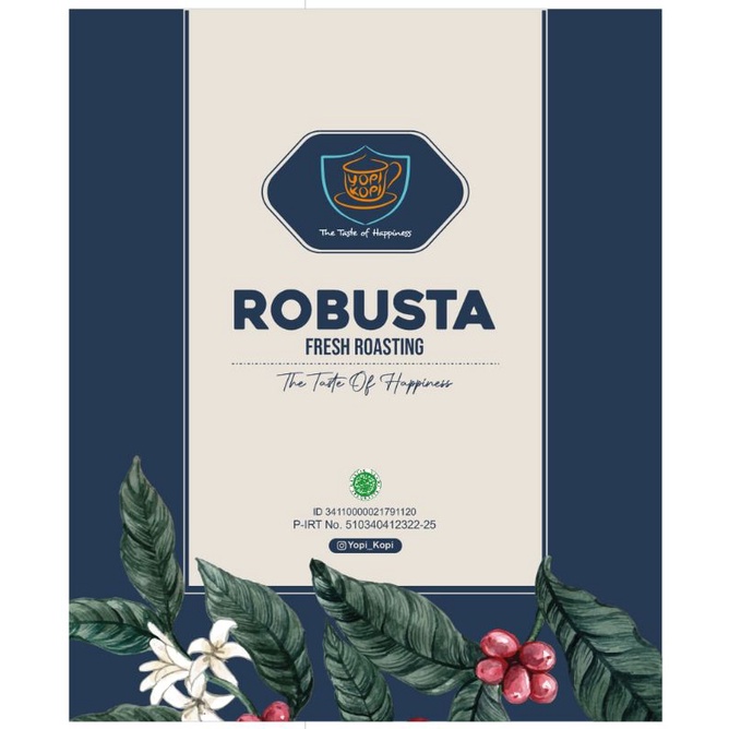 

Robusta Yopi kopi 1000gr