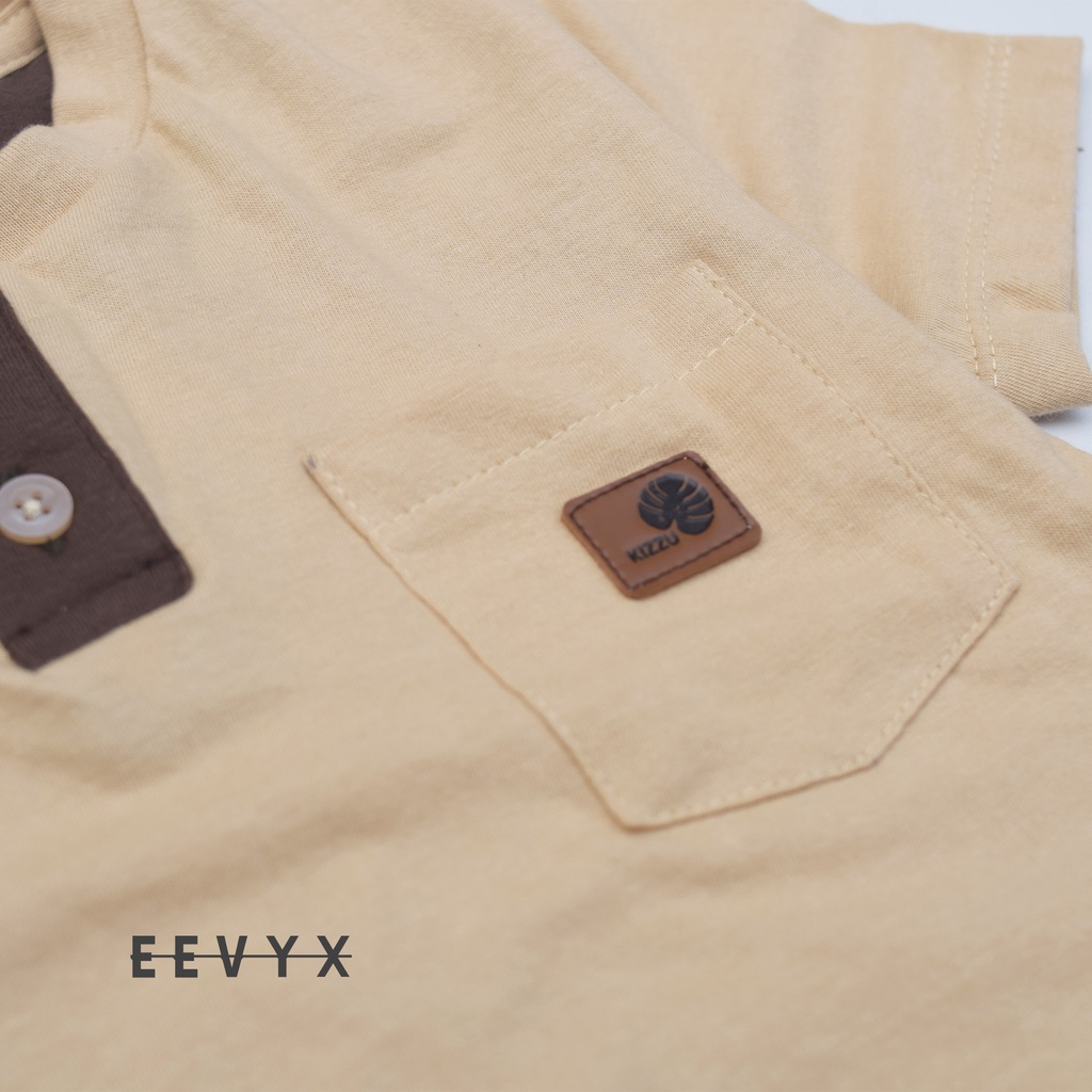 Kizzu Baju Kaos Distro Anak Laki Laki Umur 1-12 Tahun Bahan Cotton - Plaket Coksu - Eevyx Store
