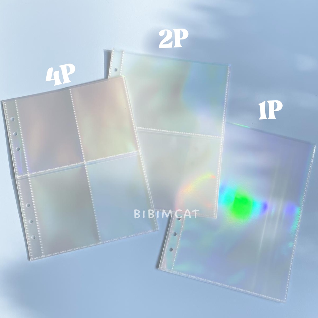 

RB (A5 Size) Hologram Sleeve Binder A5 6 Ring (1 SET 10 lembar)