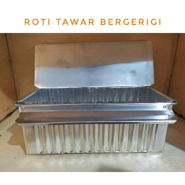 Loyang roti tawar bandung bahan alumunium 20x8x8 cm