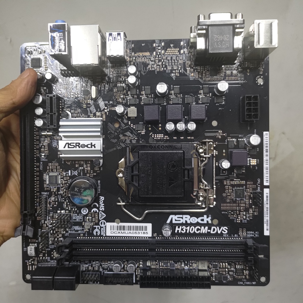 Asrock H310CM-DVS H310 H310M LGA 1151 LGA1151