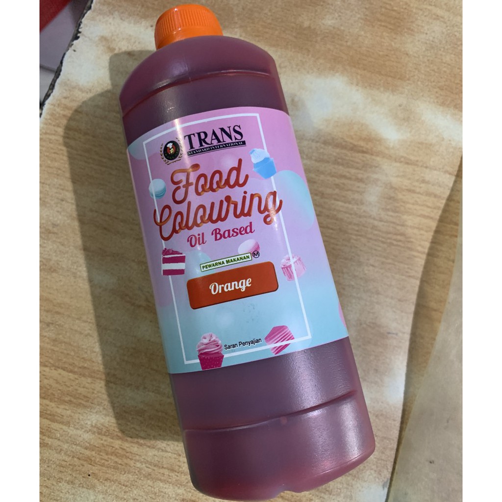 

Trans coloring Orange 1 kg / Pewarna makanan orange icing color