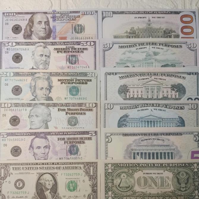 [COD] mainan uang dollar amerika isi 50 lembar [COD]