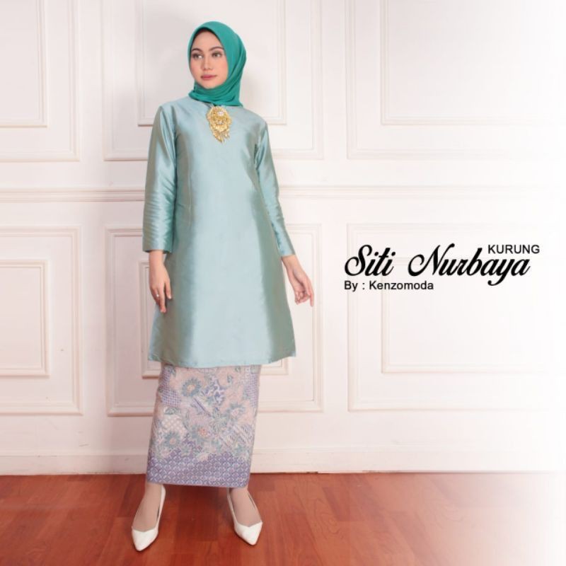 SETELAN KEBAYA KURUNG/KEBAYA SITI NURBAYA/KURUNG MELAYU/SERAGAMAN TUNIK TAFETTA