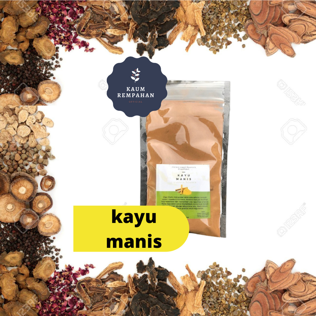 

Kayu Manis Bubuk - Cinnamomum Verum - 50gram Untuk Minuman Kesehatan - Masker - Bumbu Masakan