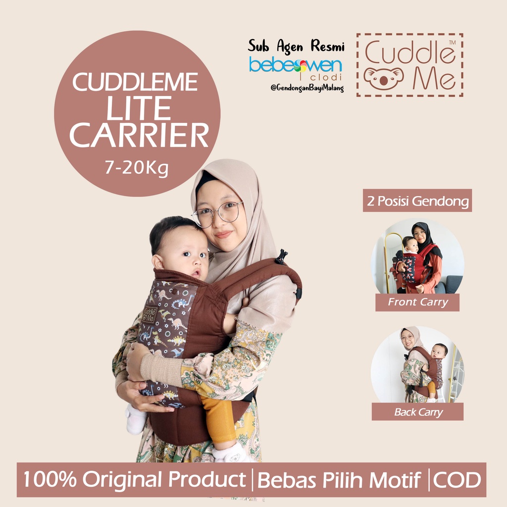 Cuddleme Lite Carrier Cuddleme