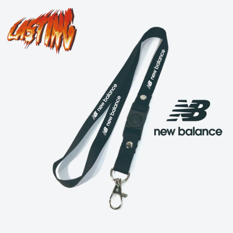 

Lanyard NEW BALANCE / Distro / brand GANTUNGAN KUNCI/GANTUNGAN ID CARD/GANTUNGAN POD Best seller / Bisa COD