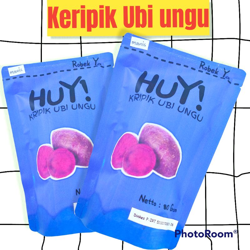 

Makanan Ringan Keripik Ungu Krispy Home made Asli