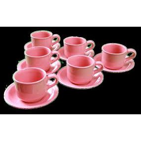 [[PROMO]] CANGKIR SET URAH KICK ON CUP SAUCER SET KCK ON BAHAN KERAMIK AWET CANGKIR GELAS MURAH