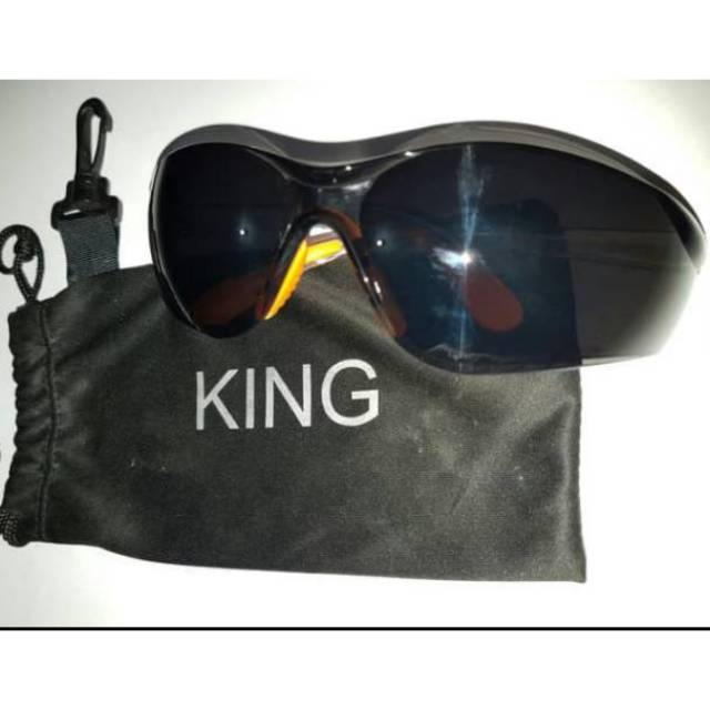 Safety Goggles King Black Color / Kacamata Proyek Safety Goggle