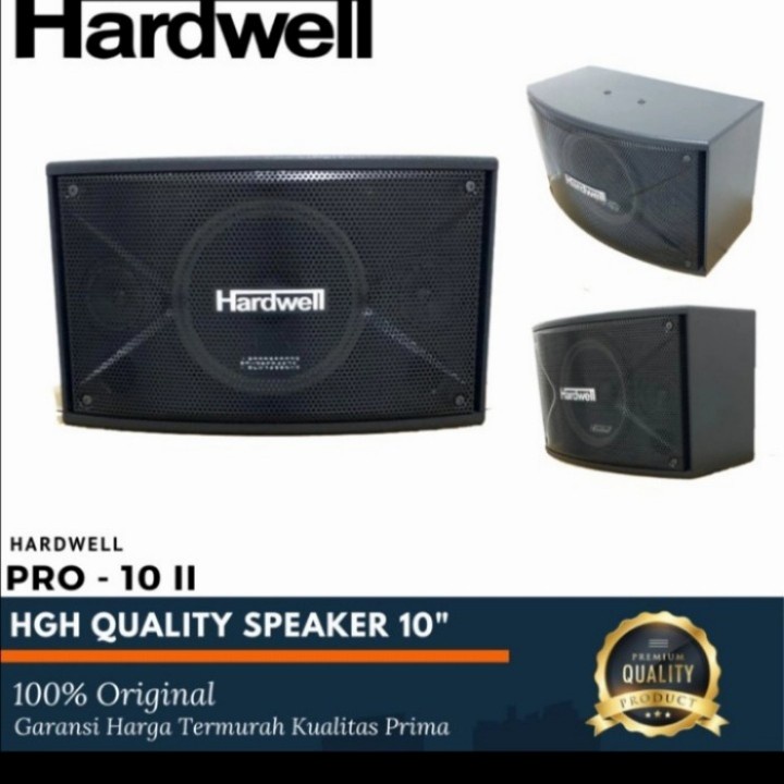 Speaker Karaoke Hardwell PRO 10 II - PRO10 II pro10 ll ORIGINAL