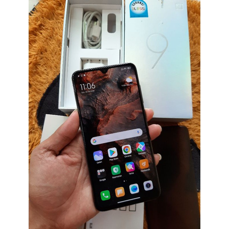 Xiomi Mi 9 6/128 Black Sd 855 global spek mantab