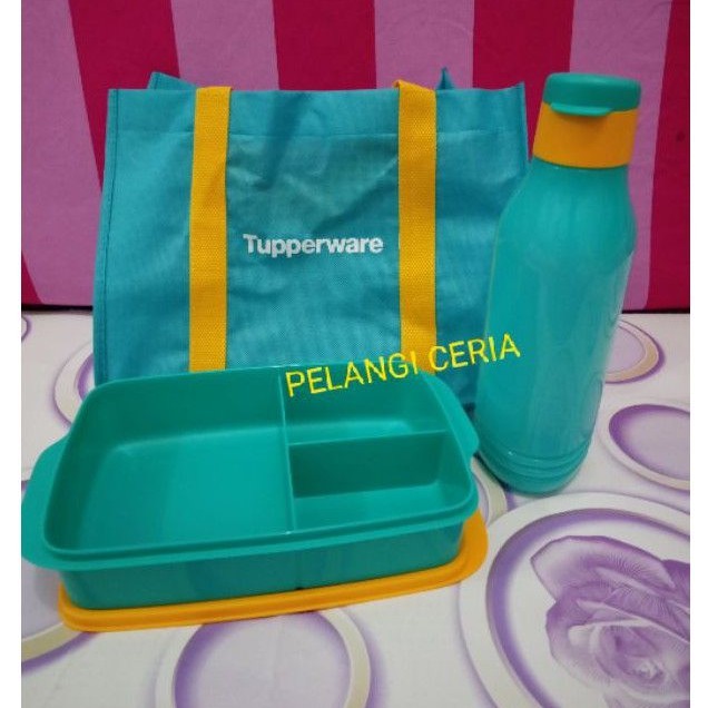 paket makan coolteen tosca tupperware with tas