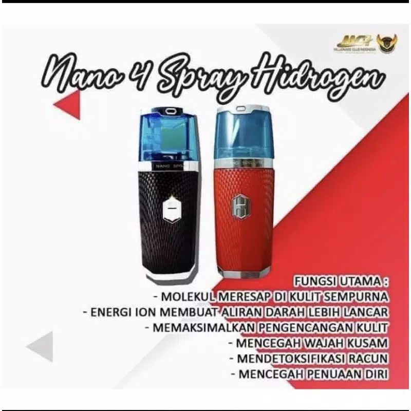 Produk Promo Alat Terapi Kesehatan Nano V4 Spray Original Asli - Ready Stock