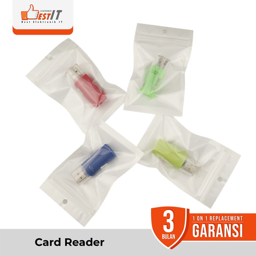 Card Reader Mini Multi in One Memory 4 Slot