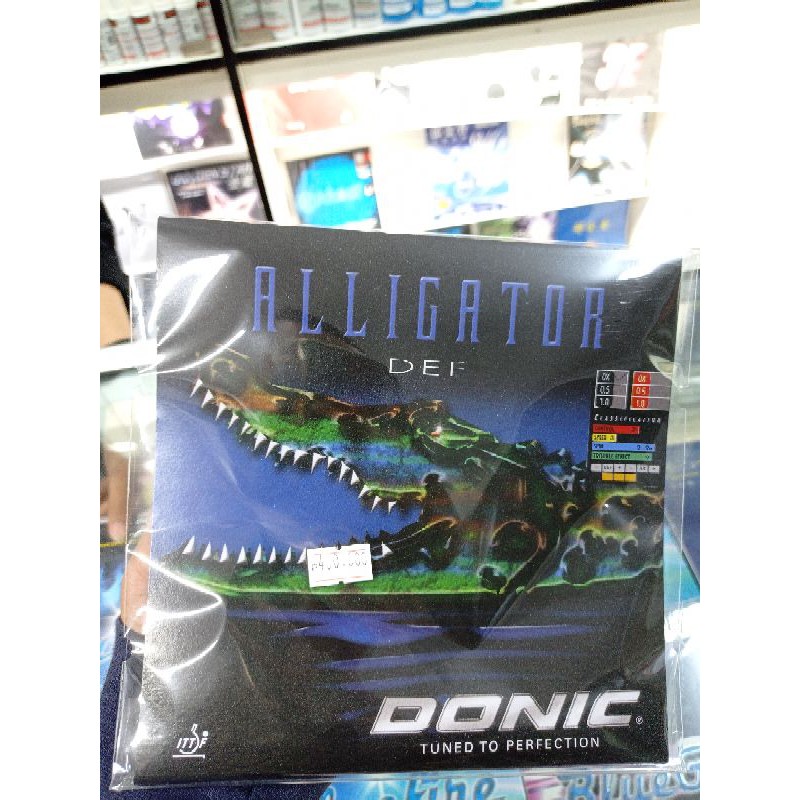 KARET TENIS MEJA BINTIK DONIC ALLIGATOR DEF ORIGINAL