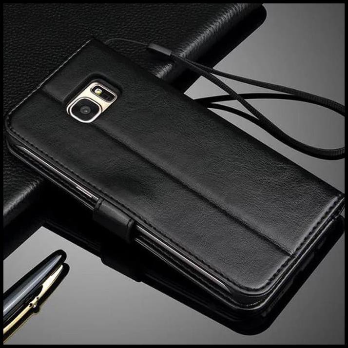 Flip Cover Handphone Wallet Leather Samsung S7
