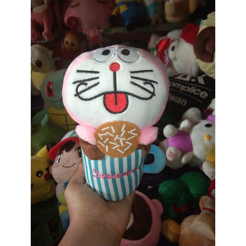 (boneka pl) Doraemon cangkir no brand