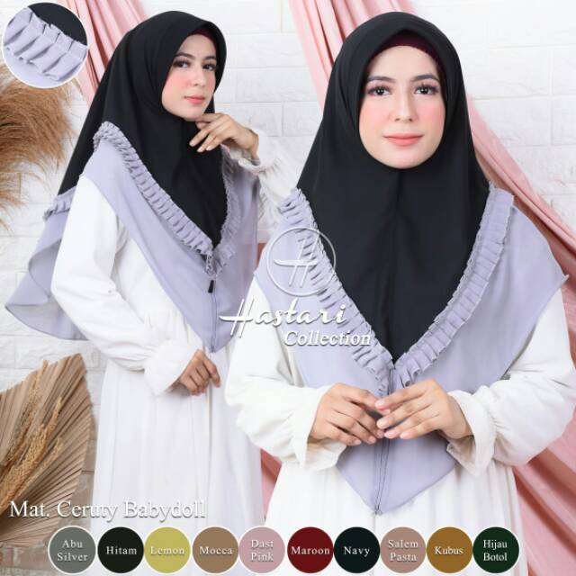 KERUDUNG JILBAB HIJAB KHIMAR bergo  BABYDOLL CRM