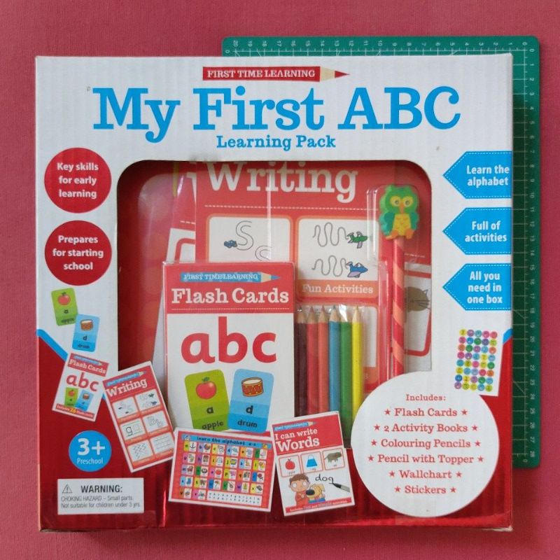 First time learning my first ABC learning pack