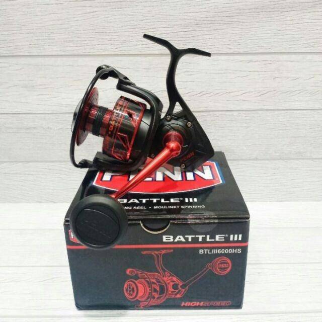 Jual Reel Penn Battle Iii Hs 6000 Indonesia Shopee Indonesia