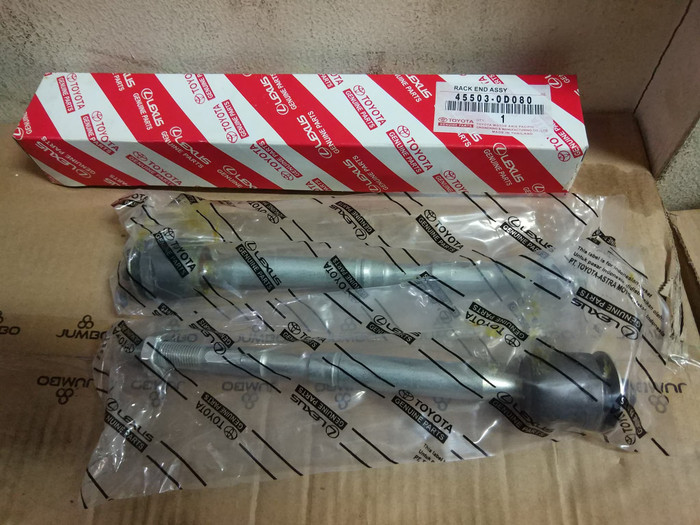 rack end long tie rod toyota yaris, new vios 2007-2012