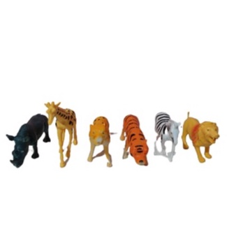 Mainan Animal Kantong Set Hadiah Cowok Cewek Beraneka warna - animal figure - animals - animal toys 