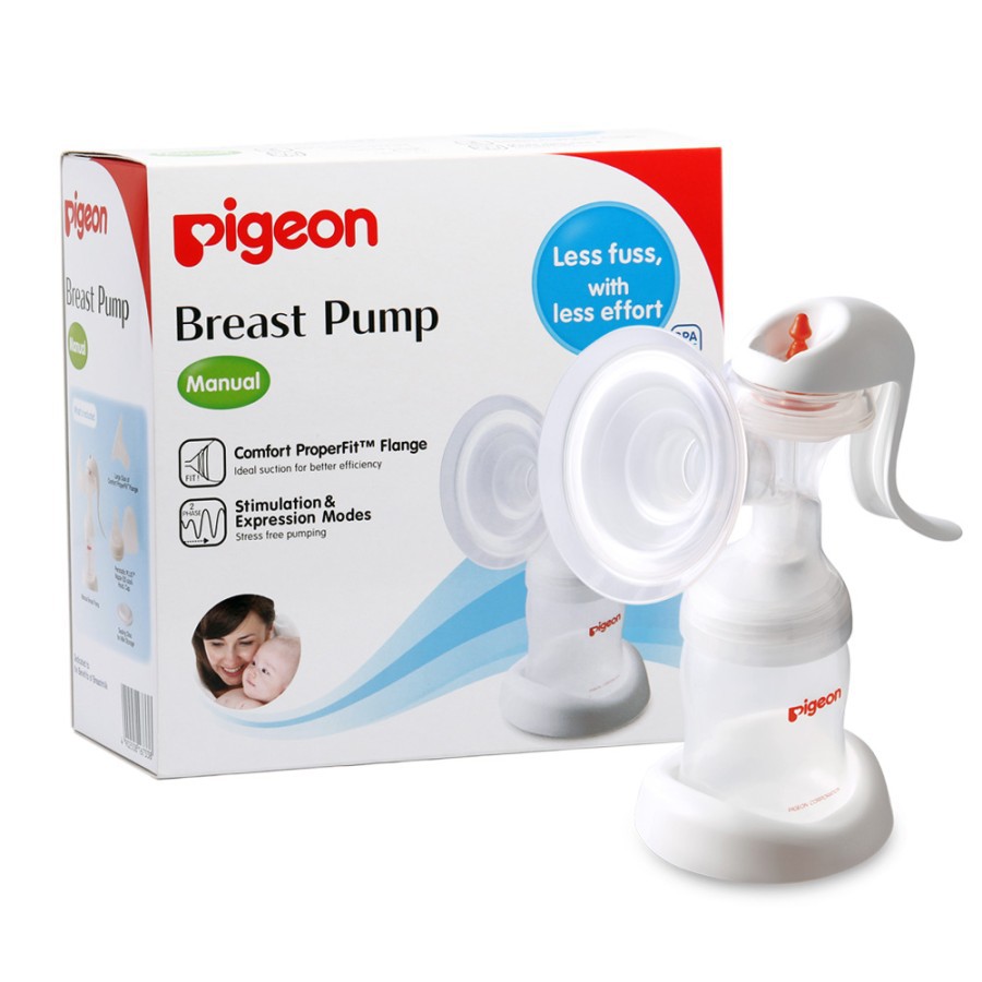 PIGEON Breast Pump Manual | Pompa ASI Manual