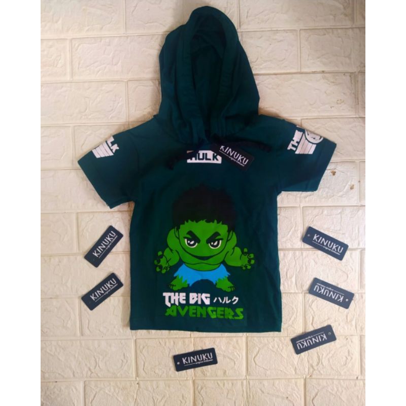 Kaos hoodie Anak Size 2-7 Tahun